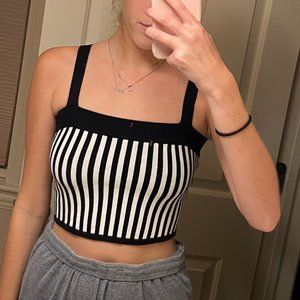 Black and White tank